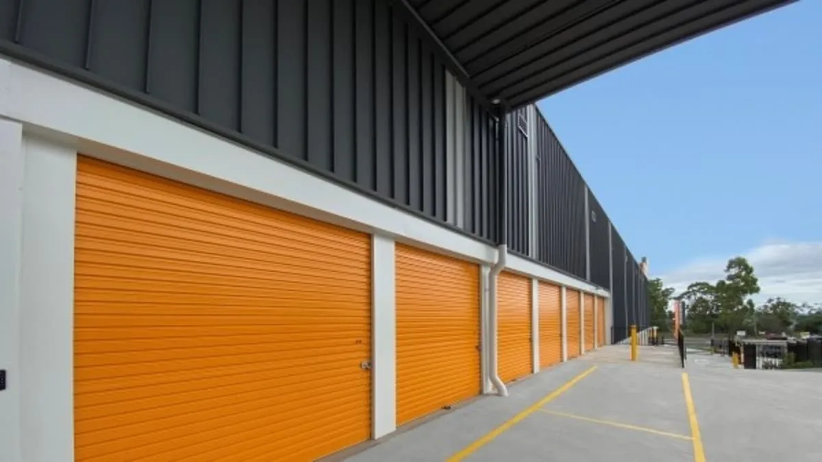 Exterior of the Rent A Space Casula self-storage facility.